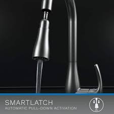 kitchen faucet in brushed nickel