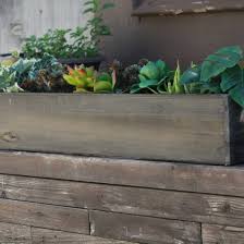 20 x 4 personalized planter box