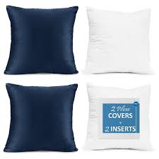 nestl velvet throw pillow covers solid