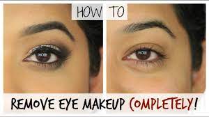 black eyeshadow remove eye makeup