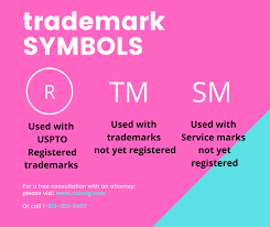 trademark symbols tm sm a