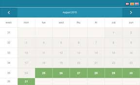 Availability Booking Calendar Calendar Booking System Phpjabbers