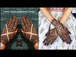 latest arabic henna mehendi designs