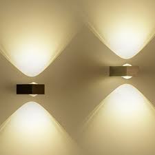 Outdoor Rectangular Wall Sconce Led Up And Down Lighting Beautifulhalo Com