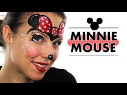minnie mouse face painting ashlea