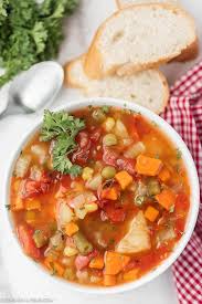instant pot vegetable soup delicious