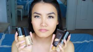 my foundation collection yellow toned