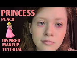 princess peach inspired makeup tutorial