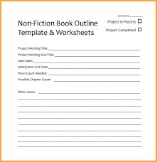 Book Outline Template Microsoft Word Outlines Templates Microsoft
