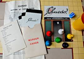 Clue was a fun game, basically like the traditional clue but with a few new additions. Cluedo Or Murder At Tudor Close 1949 Waddington First Eidition Murder Cards Envelope Detective Notes Sheet Pawns Dice Cup The Big Game Hunter