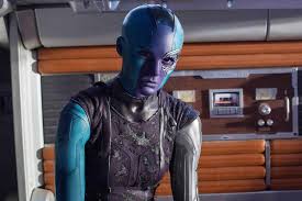 karen gillan wore nebula makeup to