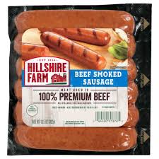 hillshire farm sausage beef smoked