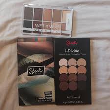 3 brand new eyeshadow palettes two