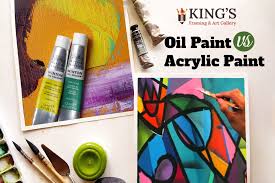 Oil Paint Vs Acrylic Paint What S
