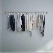 Whether you want a wardrobe hanging rail. Wall Mounted Clothes Hanging Rail 3660mm Displaysense