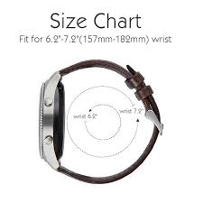 Us 11 88 15 Off Gear S3 Frontier Classic 22mm Genuine Leather Strap Replacement Watch Band For Samsung Gear S3 Frontier Classic In Smart