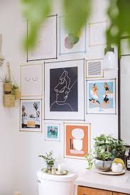Diy decorating gallery wall • gallery walls • how to make a gallery wall • wall art. Diy Washi Tape Gallery Wall Honestly Wtf