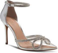 lidani pointed toe clear vinyl pumps