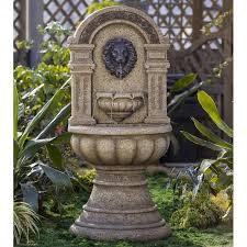 Lion Head Wall Water Fountain