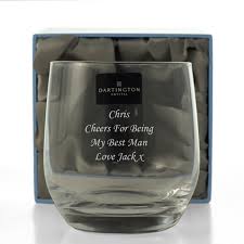 Personalised Dartington Whisky Glass