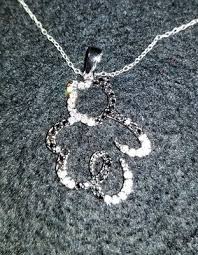 silver 925 bear pendant necklace by