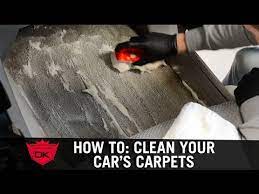 how to clean your car s carpets at home