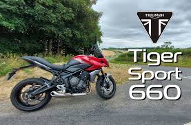 triumph tiger sport 660 flies on the