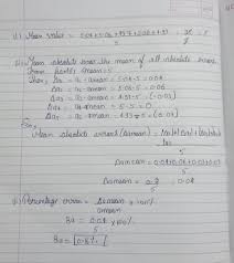 find mean value mean absolute error