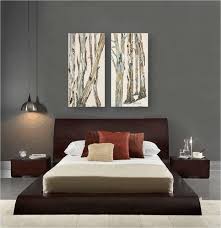 Contemporary Bedroom Design Dark Gray