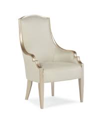Find upholstered victorian arm chair. Caracole Compositions Adela High Back Upholstered Dining Chair Wayfair