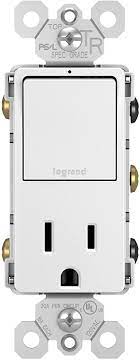 Looking for a 3 way switch wiring diagram? Legrand Radiant 15 Amp Combination Switches Rocker Wall Light Switch White Combination 3 Way Switch Outlet Rcd38trwcc6 Amazon Com