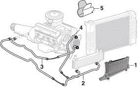 transmission oil cooler and components