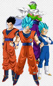 Aug 31, 2020 · super saiyan god was the first serious form introduced in dragon ball super. Goku Vegeta Piccolo Dragon Ball Super Saiyan Goku Cartoon Fictional Character Png Pngegg