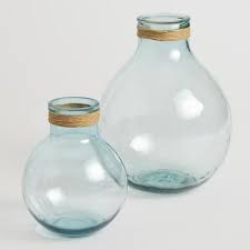 Oversized Recycled Spanish Glass Vase