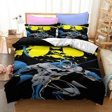 dc comics superhero batman 3d bedding