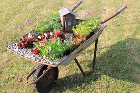 Fairy Allotment In A Wheelbarrow