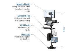 desk cl vesa monitor arm
