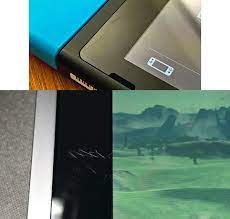 nintendo switch bezel getting scratched