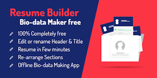 With canva's free resume builder, applying for your dream job is easy and fast. Resume Builder Free Applications Sur Google Play