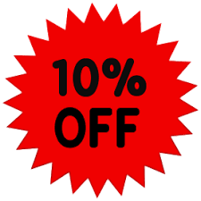 Free 10 Percent Off Png, Download Free Clip Art, Free Clip Art on Clipart  Library