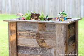 Diy Reclaimed Wood Planter Box For