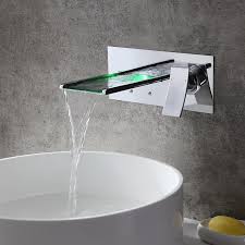 Waterfall Bathroom Sink Taps Create A