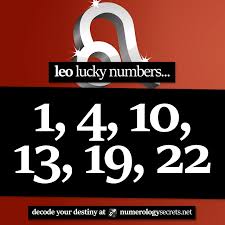 Leo Lucky Numbers My Honeys Sign Numerology