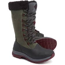 Muck Boot Company Arctic Apres Lace Tall Boots Waterproof Insulated For Women