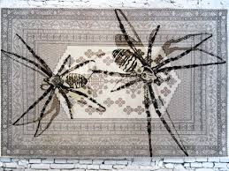 2 spiders tapestry marion friedmann