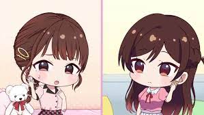 Rent-a-Girlfriend Teams with halca for Cute Chibi-Style Short