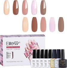 elite99 gel nail polishes set 8 pack