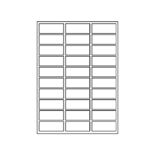 30 labels/sheet label sheets per box: Address Labels Avery Compatible 5160 Cdrom2go