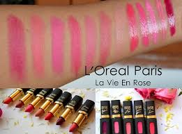 l oreal collection star pink lipsticks