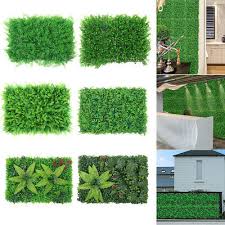 Artificial Greenery Plant Wall Green